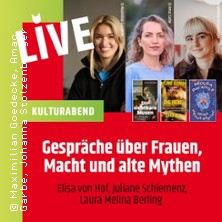 KulturAbend: &Uuml;ber Frauen, Macht & Mythen