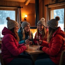 Alpengl&uuml;hen M&auml;delsabend