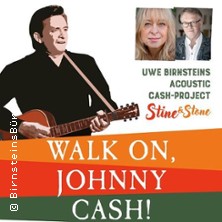 Walk On, Johnny Cash! - Konzertlesung mit Uwe Birnstein und Stine&Stone