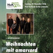 1. Adventskonzert - Weihnachten mit Amarcord