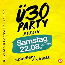 &Uuml;30 Party Berlin - Sommerparty