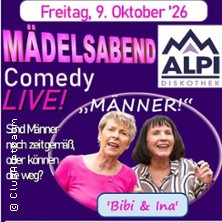 M&auml;delsabend - Comedy Live! - Sind M&auml;nner noch Zeitgem&auml;&szlig; oder k&ouml;nnen die weg?