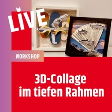 3D-Collagen im Rahmen - Kreativ-Workshop | Dussmann - das KulturKaufhaus, DruckManufaktur, 1. OG
