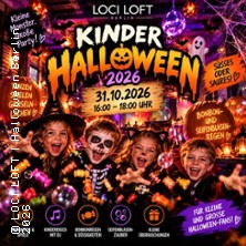Kids-Halloween 2026 - Die gro&szlig;e Halloweenparty f&uuml;r kleine Monster | Loci Loft