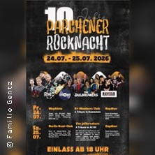 10. Parchener Rocknacht - Wochenendkarte