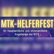 MTK - Helferfest 2026 |  KFV Main-Taunus e.V. -  ESF Main-Taunus e.V.