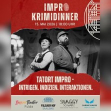 Impro Krimidinner - mit Shaggy Schwarz und Sabine Hauss