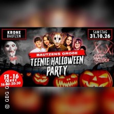 Bautzens gro&szlig;e Halloween Teenie Party - Stadthalle Krone