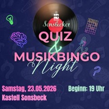 Sonsbecker Quiz- und Musikbingo Night