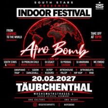 AFRO BOMB &mdash; THE INDOOR FESTIVAL | T&auml;ubchenthal