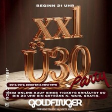 XXL &Uuml;30 Party Goldfinger