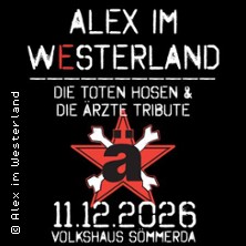 Alex im Westerland Tribute Show - Die Toten Hosen & Die &Auml;rzte Tribute Band