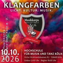 Jahreskonzert 2026 -  Musikkorps Schwarz-Rot K&ouml;ln e. V