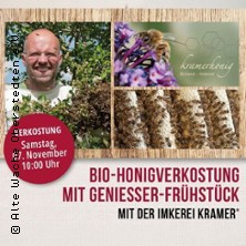 Honigverkostung mit Genie&szlig;er-Fr&uuml;hst&uuml;ck