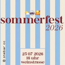 OneBar Sommerfest 2026 - summer season highlight &acute;26