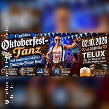 1. gro&szlig;er Oktoberfest-Tanz mit Andreas Gabalier Double-Show live