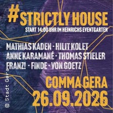 Strictly House | Clubzentrum Comma