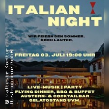Italian Night - Wir feiern den Sommer. Noch lauter.