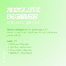 Stricken lernen *Absolute Beginner