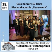 Klavierakademie &bdquo;Feuerwerk&ldquo; - Gala Konzert 10 Jahre