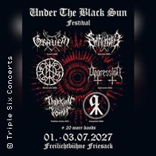 Under The Black Sun Festival 2027 | Freilichtb&uuml;hne Friesack