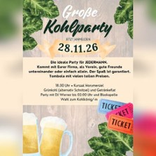 Kohlparty 2026 | Kursaal im Haus des Gastes