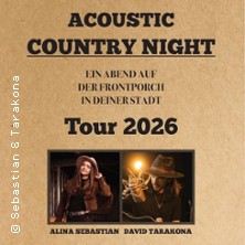 Acoustic Country Night mit Alina Sebastian & David Tarakona