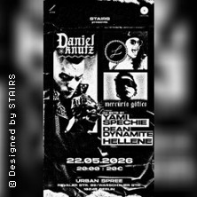 Daniel Knutz, L, Mercurio Gothic und DJs Yami Spechte, Dean Dynamite, Hellene
