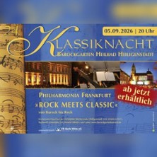 Klassiknacht im Barockgarten -  Philharmonia Frankfurt