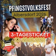 Pfingstvolksfest Albersdorf 2026
