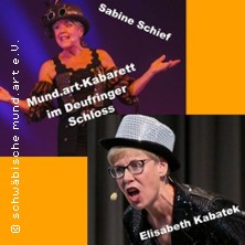 Schw&auml;bisches Kabarett im Schloss - Elisabeth Kabatek & Sabine Schief