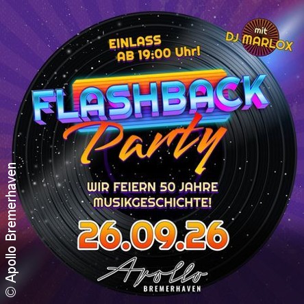 Flashback Party - Wir feiern 50 Jahre Musikgeschichte