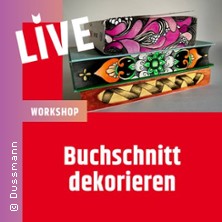 Buchschnitt dekorieren