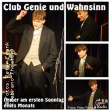 Sebastian Kr&auml;mers Club Genie und Wahnsinn - Zebrano-Theater Berlin
