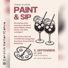 Paint & Sip Augsburg Afterwork - Summer Event