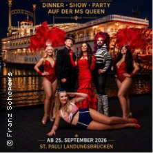 Eine Nacht Hamburg - Auf der MS Queen | Anleger St. Pauli Landungsbr&uuml;cken