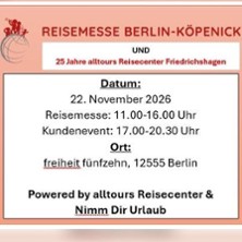 Reisemesse Berlin-K&ouml;penick & Kundenevent