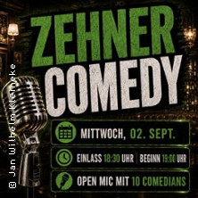 Zehner Comedy - pr&auml;sentiert von: Lachkick Bergedorf