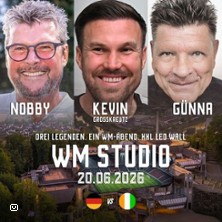 WM Studio im "The VIEW Hohensyburg" mit G&uuml;nna, Kevin Gro&szlig;kreutz und Norbert Dickel