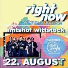 Right Now - Das Open Air auf dem Amtshof in Wittstock