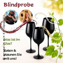 Blindprobe mit schwarzen Weingl&auml;sern - Fachlich moderierte Verkostung von 8 Weine