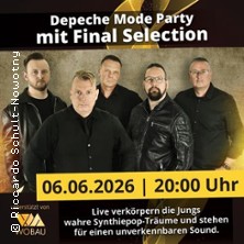 Depeche Mode Party mit Final Selection - mach | werk | Kompakt Media Magdeburg