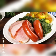 Hafenrundfahrt mit Gr&uuml;nkohlbuffet