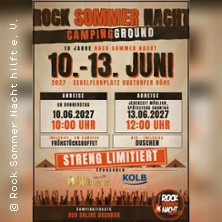 Rock Sommer Nacht 2027 Samstag - 10 Jahre Rock Sommer Nacht