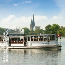 Alster-Rundfahrt mit Rondeelteich - Dampfschiff ST. GEORG - 2025