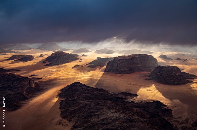 Felsen im Wadi Rum