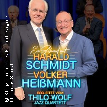 Harald Schmidt und Volker Hei&szlig;mann - begleitet vom Thilo Wolf Jazz Quartett
