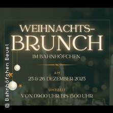 Weihnachts-Brunch im Bahnh&ouml;fchen