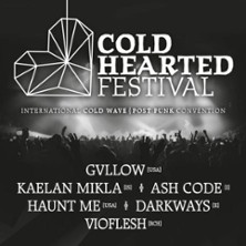 Cold Hearted Festival-Gvllow,Kaelan Mikla,Ash Code, Haunt Me,Darkways,Vioflesh