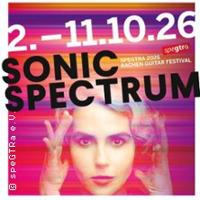 speGTRa 2026 &ndash; aachen guitar festival SONIC SPECTRUM
